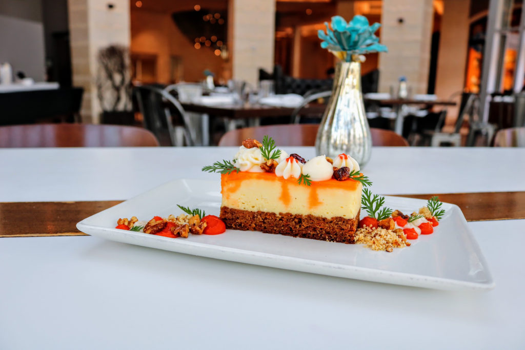 SBK Carrot Cake Cheesecake. Photo courtesy of Second Bar + Kitchen