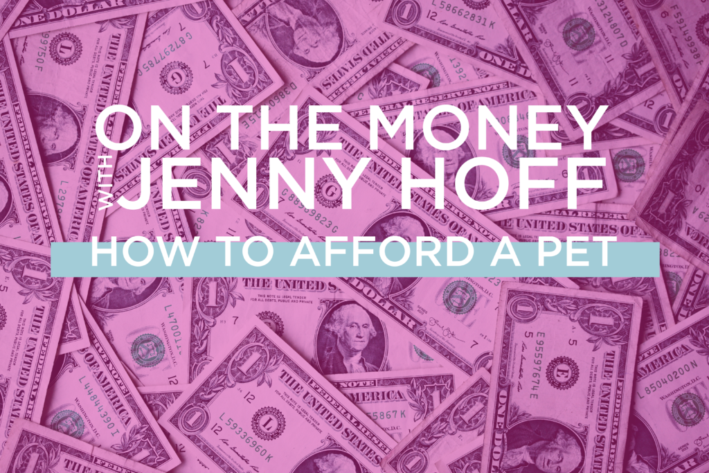 On The Money - How to Afford a Pet