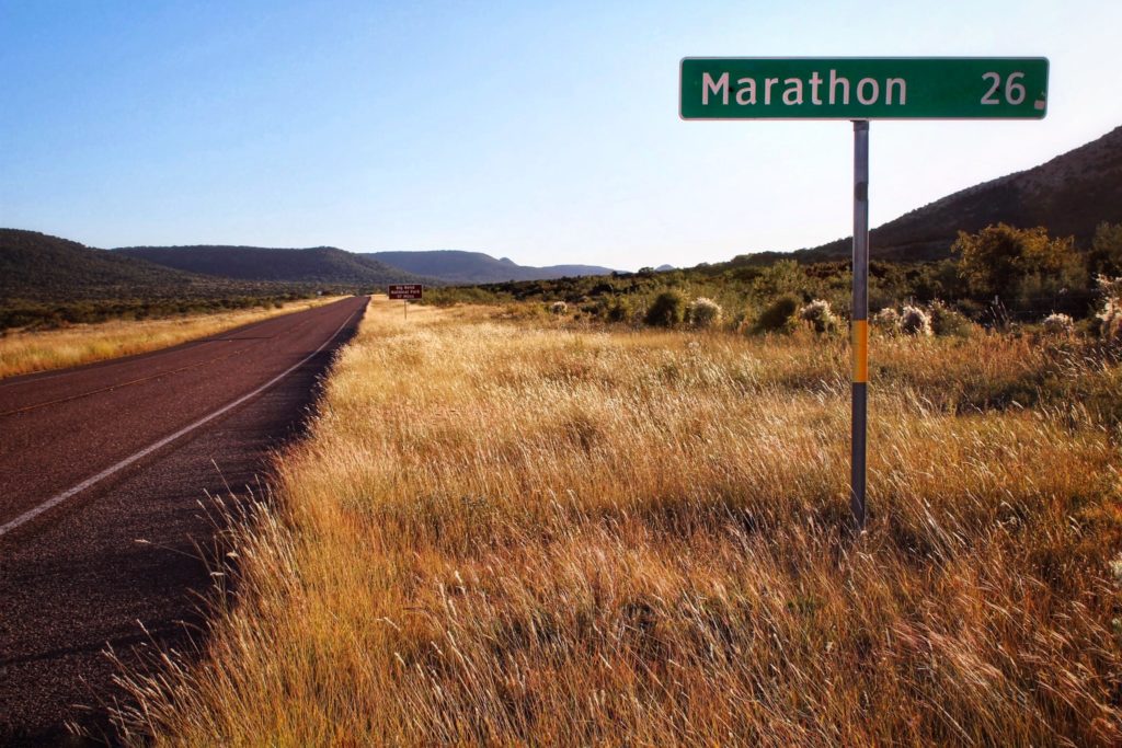 Marathon 2 Marathon - Road sign