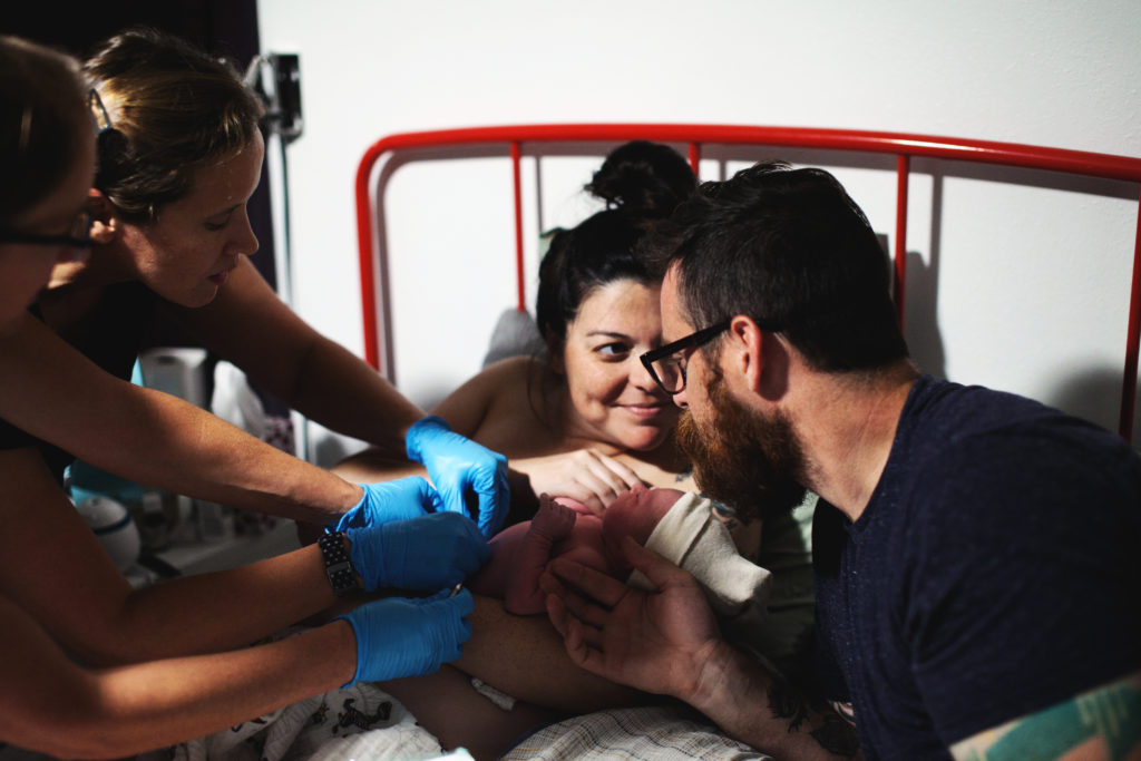 Heather Gallagher - Austin Woman Magazine - helping with birth