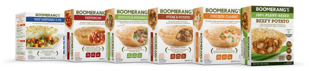 Boomerang's Pies products