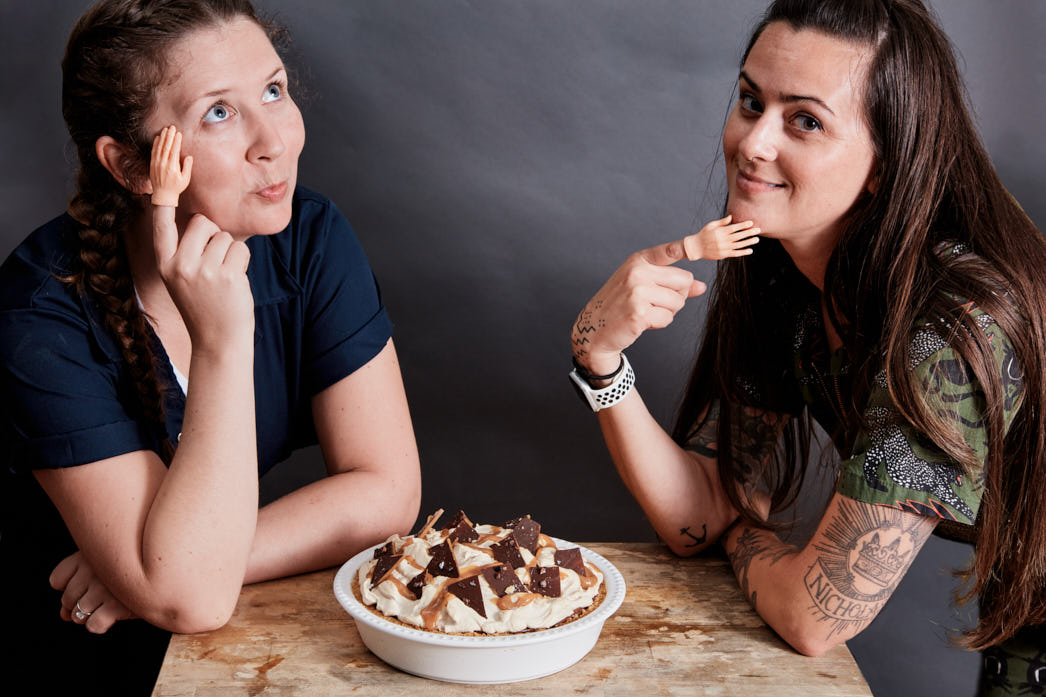 Amanda Rockman & Chelsea Smith - Manana - Mocha Chocolate Banoffee Cream Pie