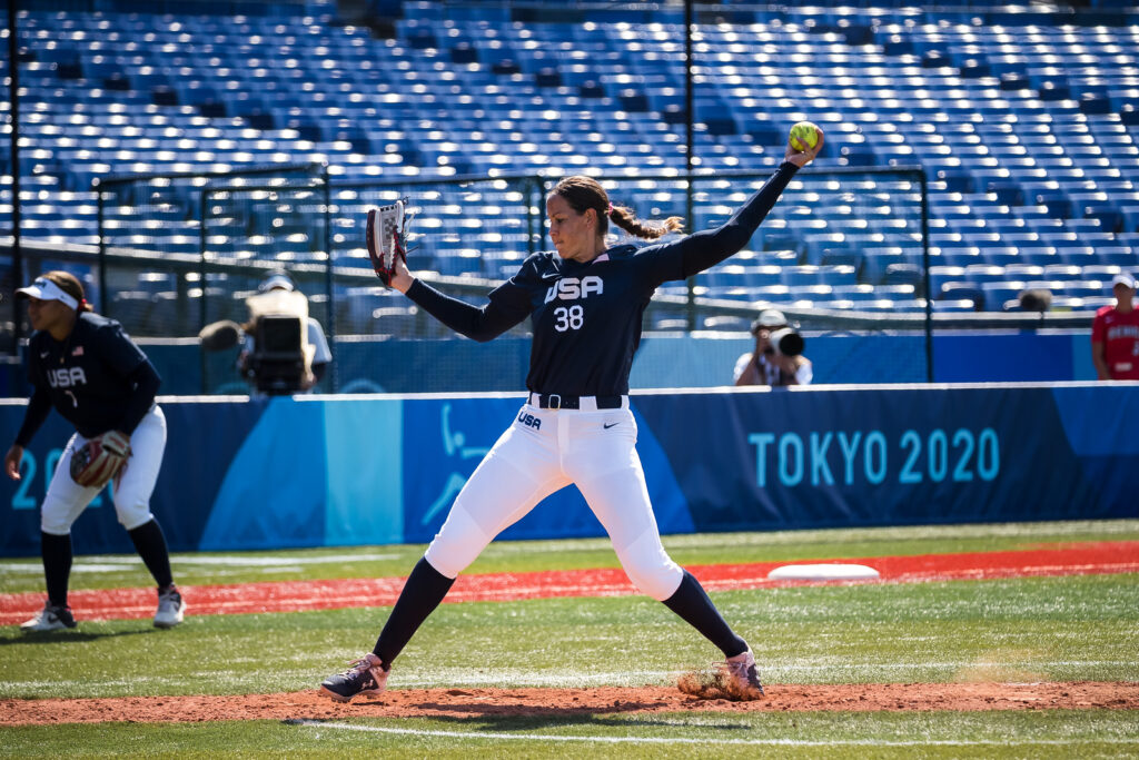 Cat Osterman at Tokyo 202