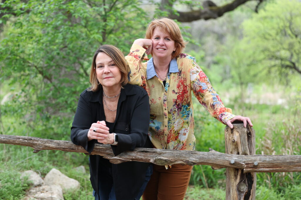 Ann and Sue of Therapist Uncensored, posing